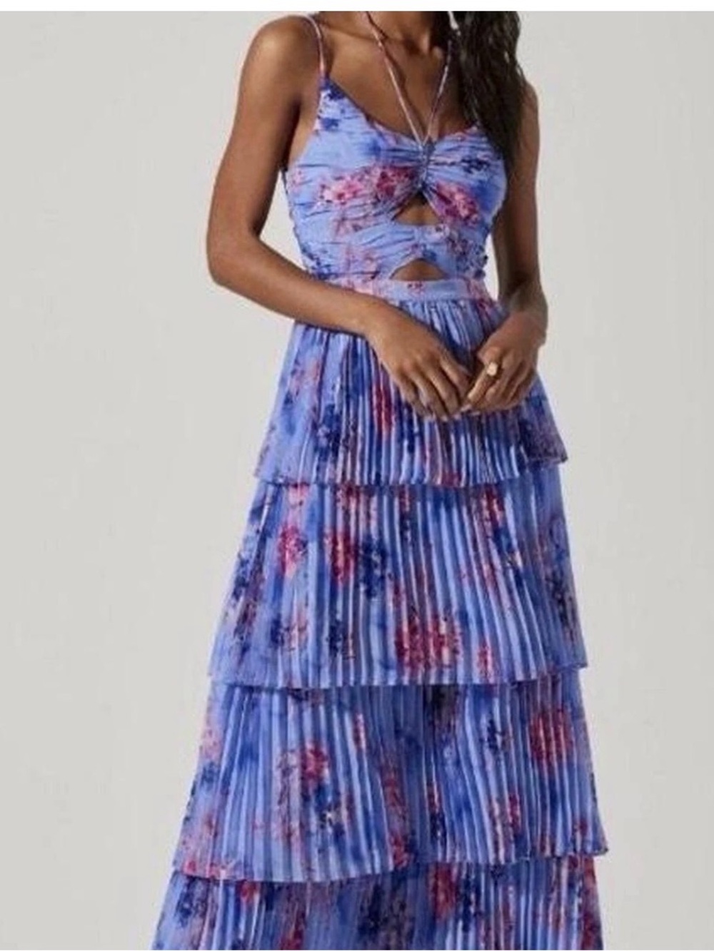 Daytona Dress in Periwinkle Pink ASTR THE LABEL Size L